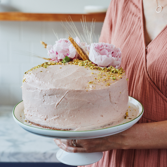 White Sonora Celebration Cake
