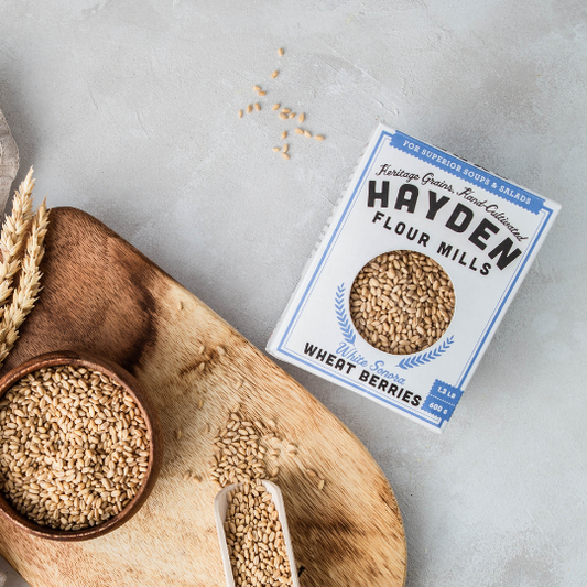 Walnut and Fig Wheat Berry Salad