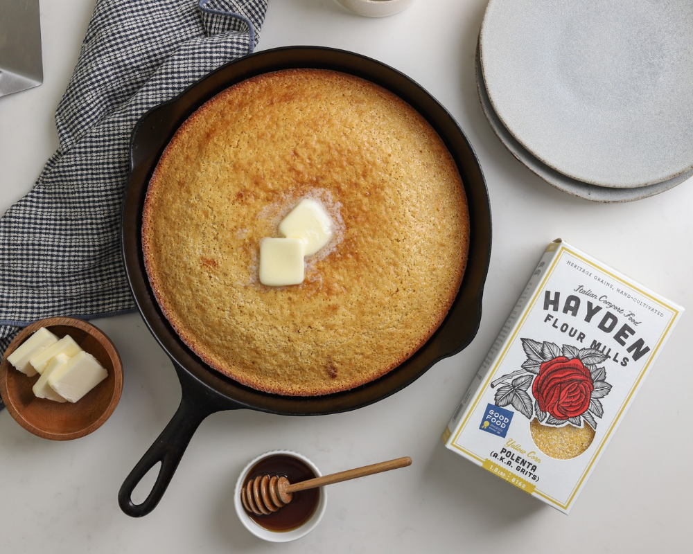 polenta cornbread