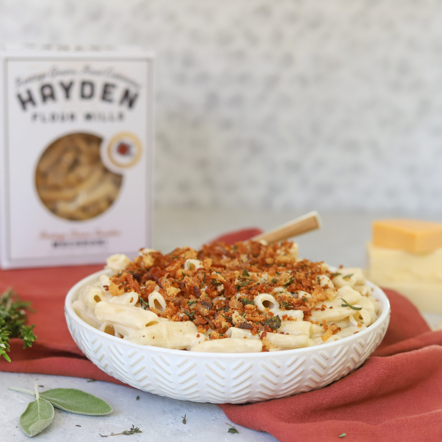 Herbed Breadcrumb-Topped Macaroni and Cheese Recipe