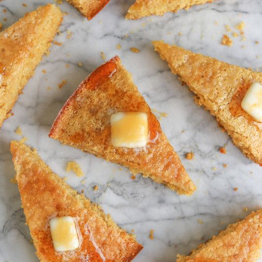 Hot Honey Polenta Cornbread