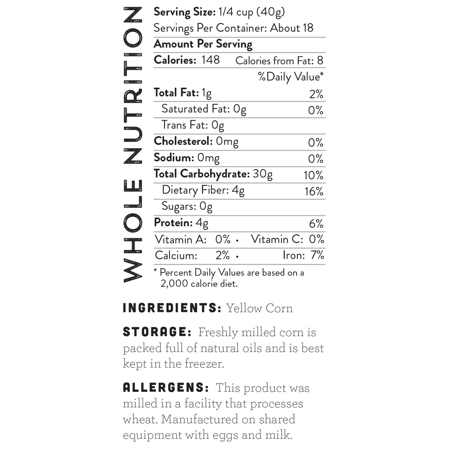 Yellow Corn Polenta